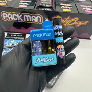 packman x partyboyz blue zoap – 3g disposable + 0.5g infused pre roll