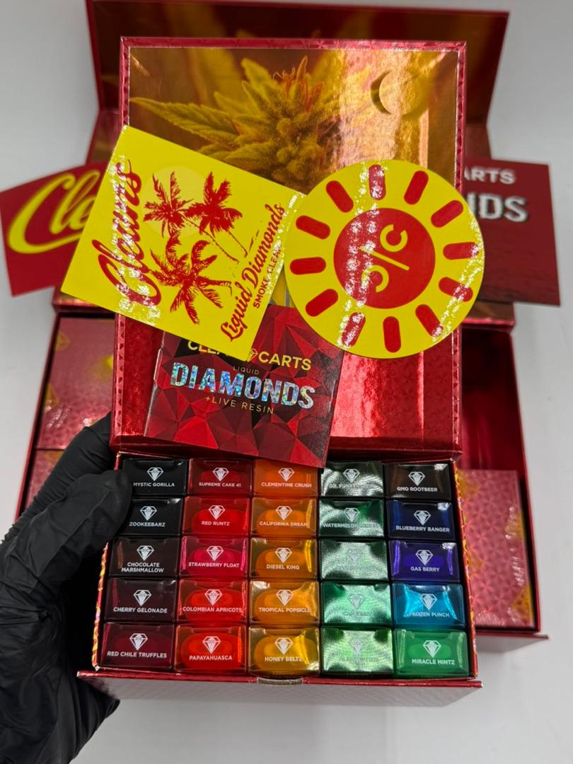 Clean Carts 2G Liquid Diamonds + Live Resin 5 / Units Assorted Flavors - Image 3