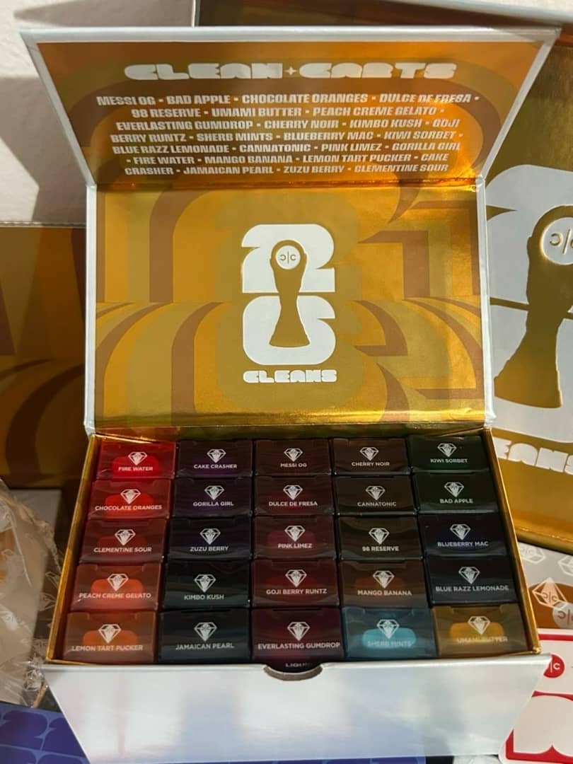 Premium Live Resin and Liquid Diamonds in the Clean Carts 2G World Cup Edition - Image 3