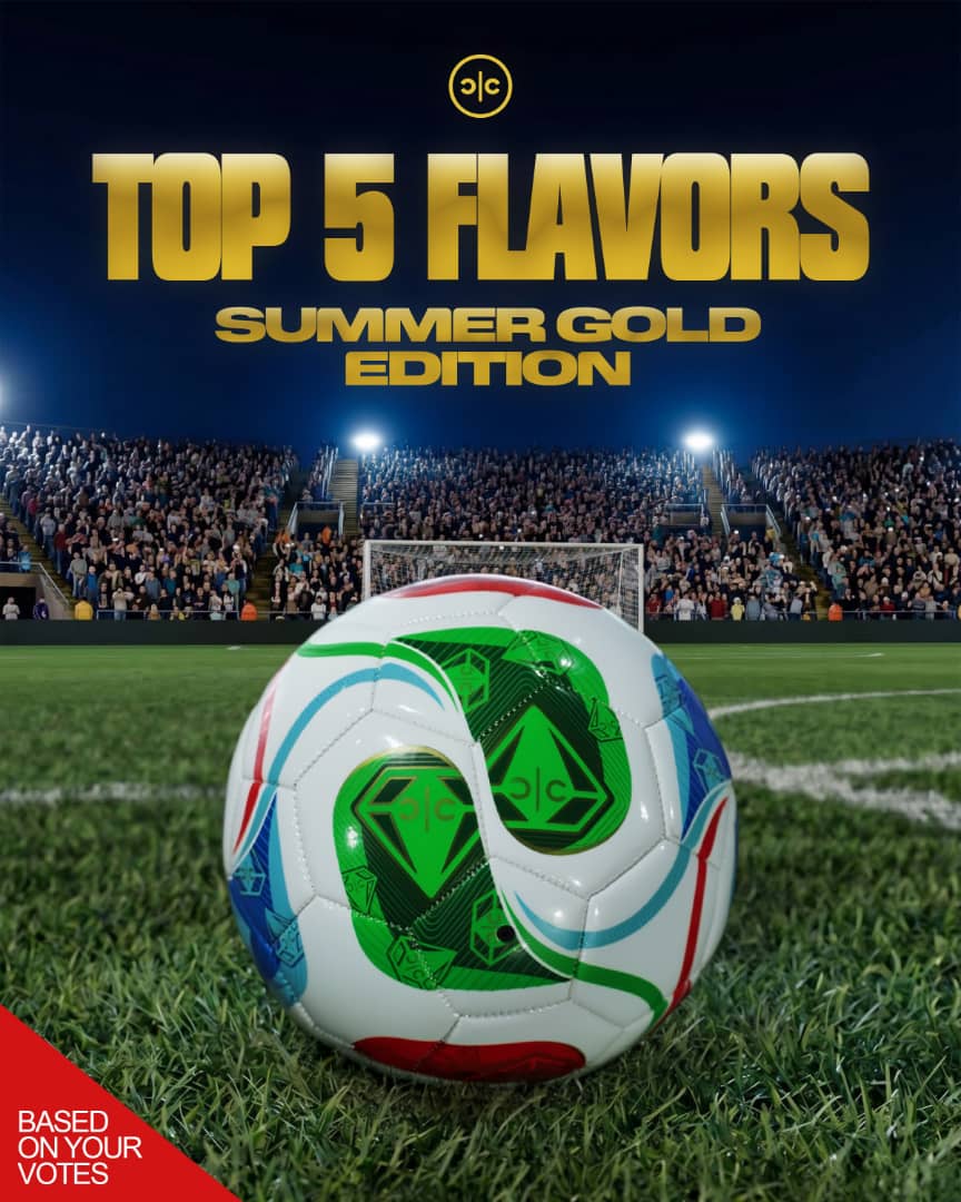 Top 5 Flavors Summer Gold Edition