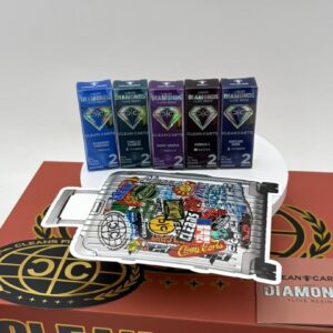 Close up of Clean Carts Travel Edition 1 gram ceramic coil vape cart